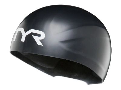 Лот: 6431374. Фото: 1. Шапочка TYR Wall Breaker, black. Плавание
