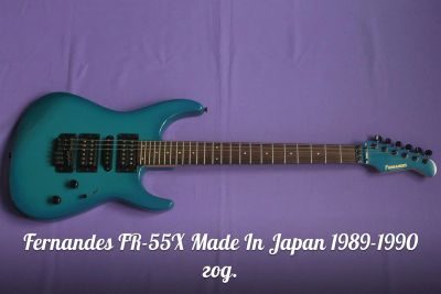 Лот: 3334355. Фото: 1. Fernandes FR-55X Made In Japan... Гитары