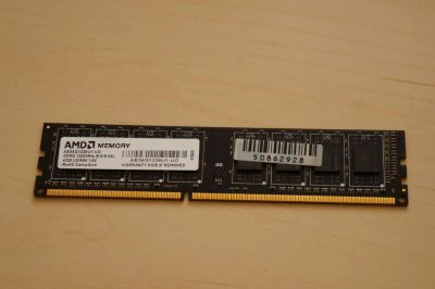Лот: 5339867. Фото: 1. DDR3 AMD 1333 4Gb (чипы с одной... Оперативная память