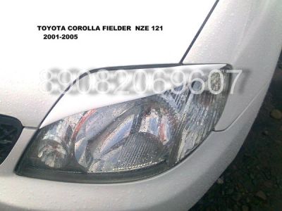 Лот: 4417210. Фото: 1. Реснички на фары Toyota Corolla... Детали тюнинга