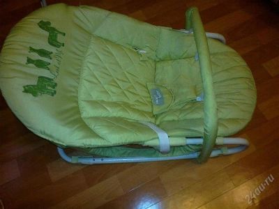 Лот: 2234221. Фото: 1. Кресло-шезлонг Happy Baby Woody... Ходунки, прыгунки, качели