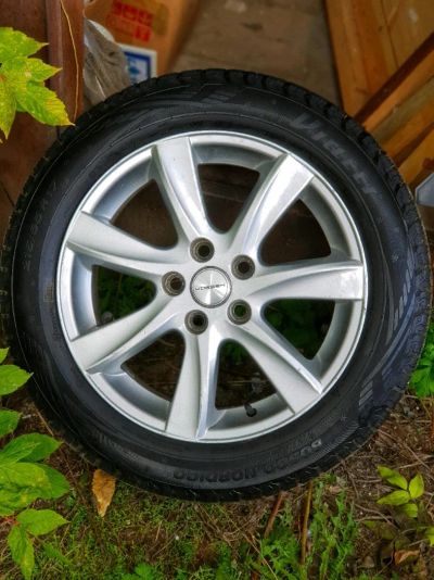 Лот: 12088980. Фото: 1. ШИНЫ 215/55 R17 Viatti Bosco Nordico. Шины на дисках