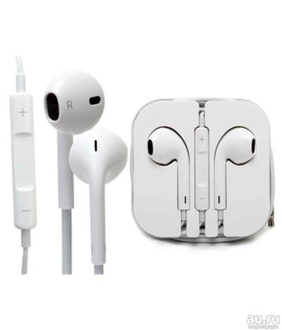 Лот: 2947468. Фото: 1. Стереогарнитура Наушники Apple... Красноярск