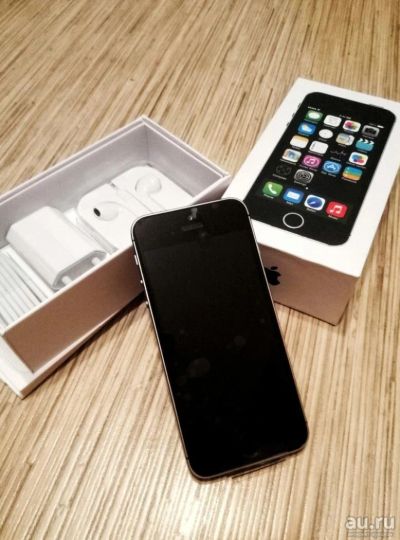 Лот: 9887218. Фото: 1. Iphone 5s 16 gb Space Grey LTE. Смартфоны