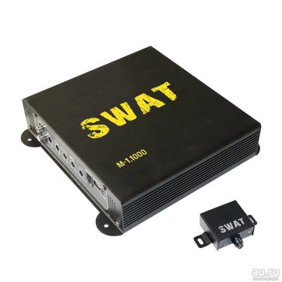 Лот: 14970750. Фото: 1. Swat M-1.1000 усилитель моноблок... Усилители