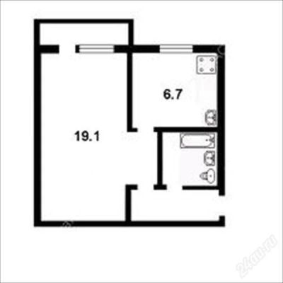 Лот: 2499797. Фото: 1. 1 комн свердловский предмостная... Квартиры, студии