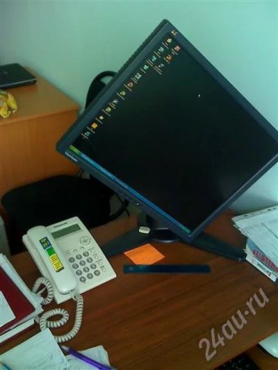 Лот: 427691. Фото: 1. Профессиональный монитор 19" Viewsonic... ЖК-мониторы