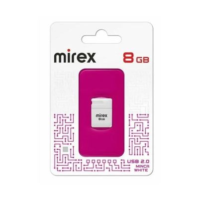 Лот: 25795679. Фото: 1. Флешка MIREX 8GB USB 2.0 MINCA... USB-флеш карты