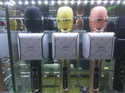Лот: 10594998. Фото: 1. Караоке микрофон с Bluetooth и... Микрофоны