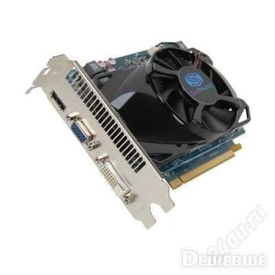Лот: 1448951. Фото: 1. Видеокарта PCI-E 1024МБ Sapphire... Видеокарты