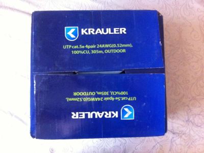 Лот: 5364016. Фото: 1. Кабель витая пара "Krauler". Другое (аксессуары)