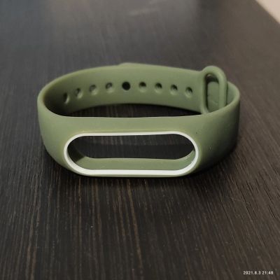 Лот: 17936136. Фото: 1. Ремешок для Xiaomi mi band 2 зелёный. Смарт-часы, фитнес-браслеты, аксессуары