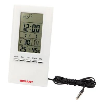 Лот: 24485572. Фото: 1. Метеостанция Rexant S3331SC. Часы настенные, настольные