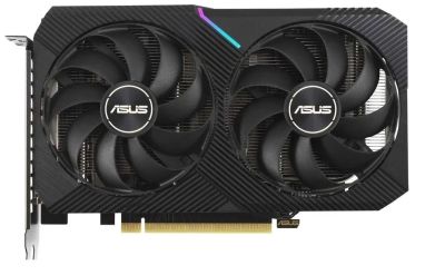 Лот: 19155017. Фото: 1. rtx 3060 Asus 12G dual OC mini. Видеокарты