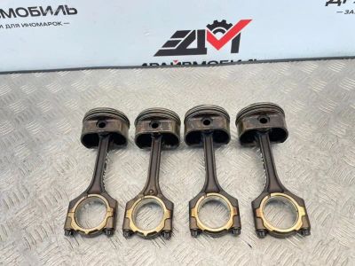 Лот: 25745973. Фото: 1. Шатун с поршнем Hyundai Solaris... Двигатель и элементы двигателя