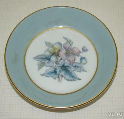 Лот: 18242370. Фото: 1. Royal Worcester лоточек блюдечко... Фарфор, керамика
