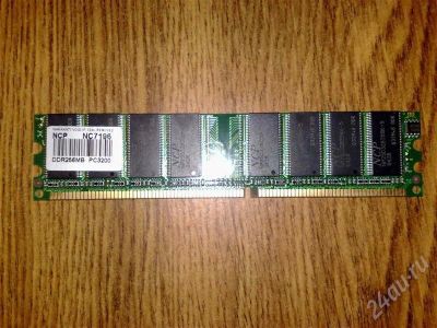 Лот: 269127. Фото: 1. DDR 256Mb PC3200. Оперативная память
