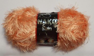 Лот: 11180908. Фото: 1. Пряжа Nako rain травка 100% полиэстр... Ткани, нитки, пряжа