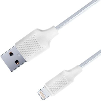 Лот: 24549417. Фото: 1. Кабель Gal USB A-8 pin, 2А, нейлон... Дата-кабели, переходники