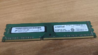 Лот: 17492371. Фото: 1. Оперативная память crucial 4gb... Оперативная память