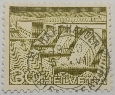 Лот: 25310426. Фото: 1. Марки_Швейцария, 30 Ct.- сентиме... Марки