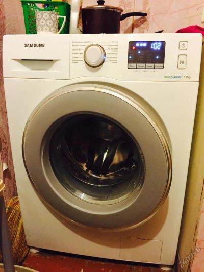 Лот: 5820254. Фото: 1. Samsung Eco bubble. Стиральные машины
