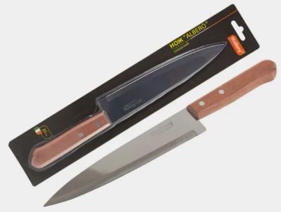 Лот: 19811727. Фото: 1. Нож с деревянной рукояткой Albero... Столовые приборы, ножи