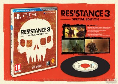 Лот: 16998472. Фото: 1. Resistance 3 Специальный комплект... Игры для консолей