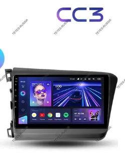 Лот: 20758439. Фото: 1. Магнитола Teyes CC3 Honda Civic... Автомагнитолы