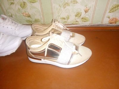 Лот: 12008082. Фото: 1. кроссы 36р обмен или продажа. Кеды, кроссовки, слипоны