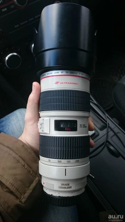 Лот: 9637221. Фото: 1. Canon 70-200 2.8 IS. Объективы