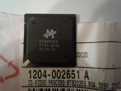 Лот: 12981934. Фото: 1. IC-Videoprocess MT8202EG 1204-002651... Микросхемы