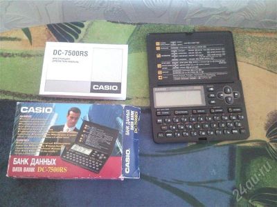 Лот: 504435. Фото: 1. Электронная записная книжка Casio... Разное