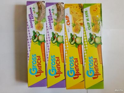 Лот: 11107725. Фото: 1. Чипсы 4 штуки по 30 грамм. Другое (продукты)