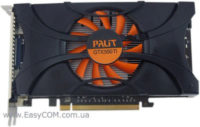 Лот: 8252841. Фото: 1. Palit GeForce GTX 550 ti 1024Mb. Видеокарты