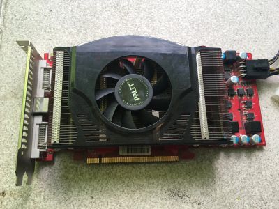 Лот: 12029863. Фото: 1. Radeon 4850 1gb Hdmi-Vga-Dvi gta... Видеокарты