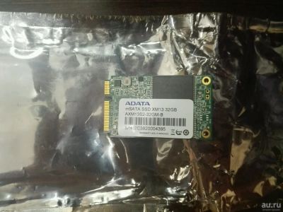 Лот: 9534293. Фото: 1. mSATA SSD Adata 32gb. SSD-накопители