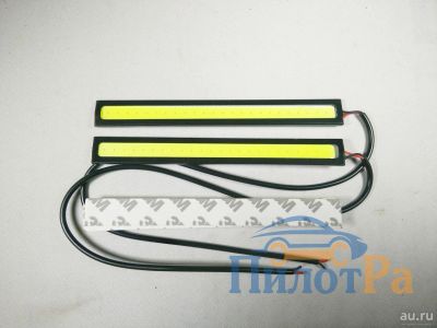 Лот: 8410720. Фото: 1. Дневные ходовые огни черный корпус... Оптика и освещение