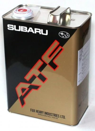 Лот: 10812428. Фото: 1. Subaru ATF (АКПП) 4л. Масла, жидкости