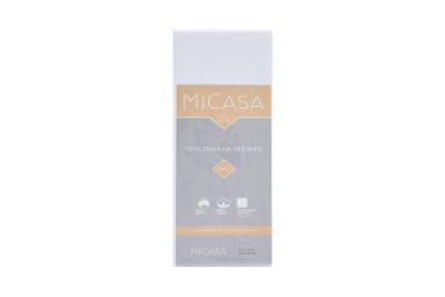 Лот: 23611878. Фото: 1. Простыня на резинке MICASA Plano. Одеяла, подушки