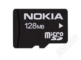 Лот: 59237. Фото: 1. Nokia microSD MU-26 128 МБ. Другое (смартфоны, связь, навигация)