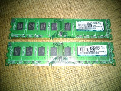 Лот: 3270517. Фото: 1. Память DDR-3 2*4gb. Оперативная память