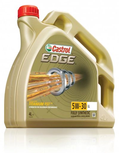Лот: 5165189. Фото: 1. Castrol EDGE 5W30 LL С3 Titanium... Масла, жидкости