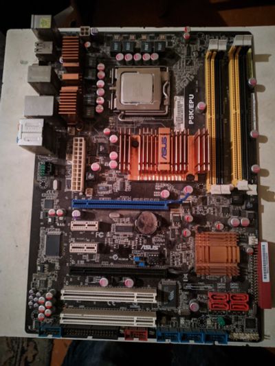 Лот: 16934151. Фото: 1. Asus p5k EPU S775. Материнские платы