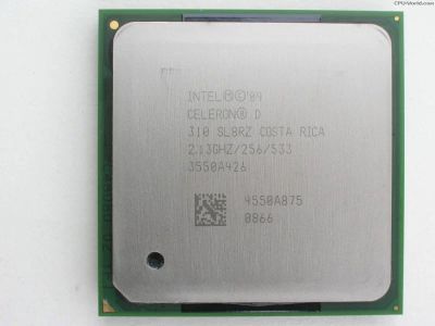 Лот: 6139187. Фото: 1. Процессор Intel Celeron D 2.13GHz... Процессоры