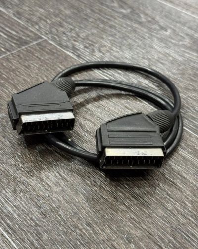Лот: 24407464. Фото: 1. Кабель scart/scart. Шнуры, кабели, разъёмы