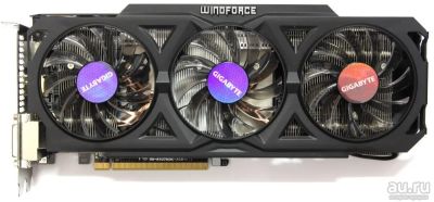 Лот: 7295019. Фото: 1. 2Gb Gigabyte R9 270X OC Windforce... Видеокарты
