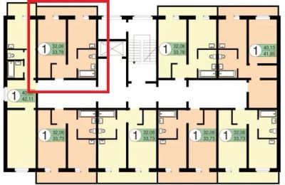 Лот: 3600865. Фото: 1. Продам 1-к квартиру в районе Северный. Квартиры, студии
