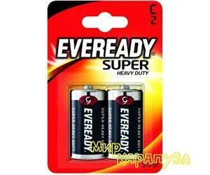 Лот: 5212273. Фото: 1. Батарейки Eveready C2. Батарейки, аккумуляторы, элементы питания