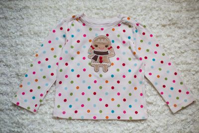 Лот: 5692978. Фото: 1. Кофточка в горошек Gymboree на... Свитера, худи, толстовки
